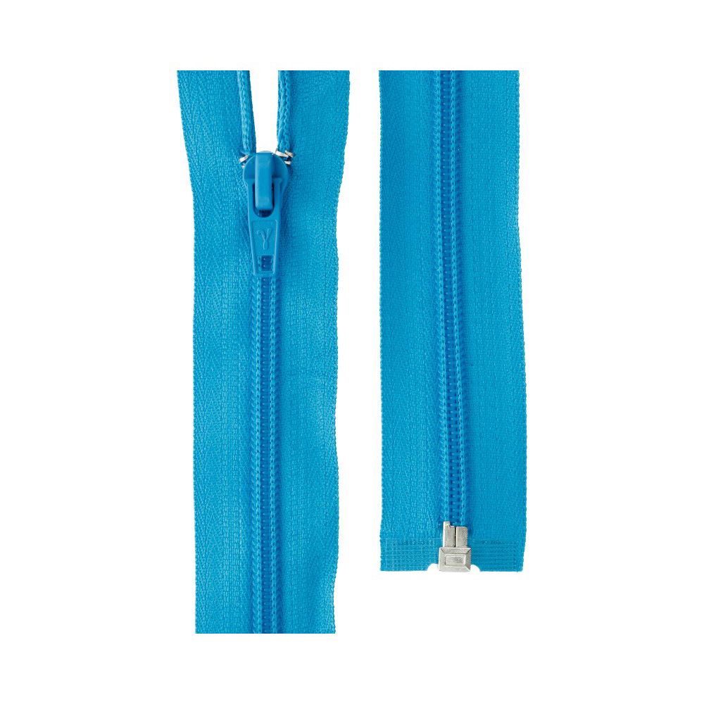 Молния спираль (витая) Т5 (5 мм) 1 зам., разъем., 40 см, 330 я.голубой, G105 Gamma, 10 шт Молния спираль (витая) Т5 (5 мм) 1 зам., разъем., 40 см, 330 я.голубой, G105 Gamma, 10 шт