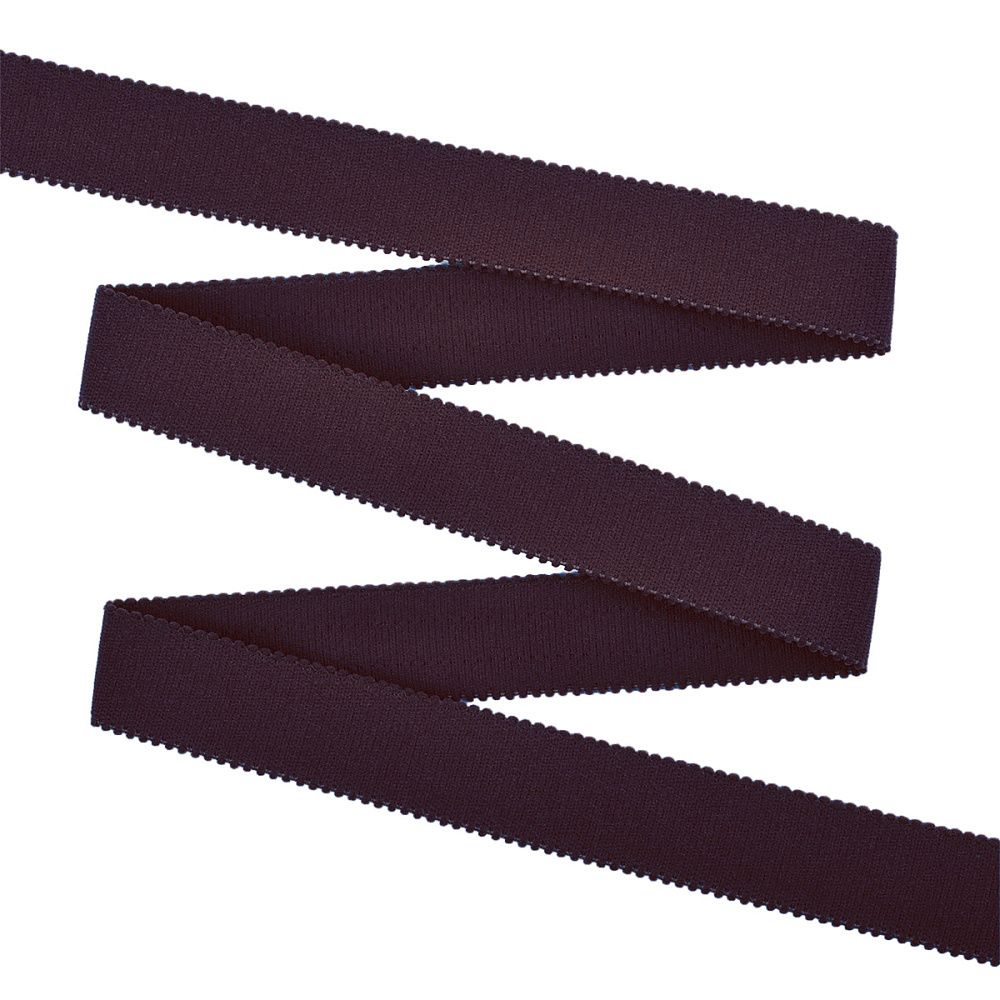 Резинка бельевая (бретелечная) 25.0 мм / 20 метров, 76 сливовое вино, Lauma