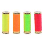 Нитки швейные (набор) Sew-All 100 м, 4 цвета NEON Gutermann (1), 734463
