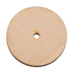 Диски из фанеры для суставов мишек Тедди ⌀65 ±0.1 мм, 100 шт, HobbyBe CDD-65