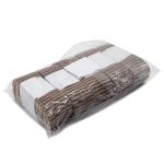 Стропа (ременная лента) 30 мм / 5х2.5 метра, толщ. 1.0 мм, [15.8 г/пог.м], 100% п/п, коричнево-кремовый