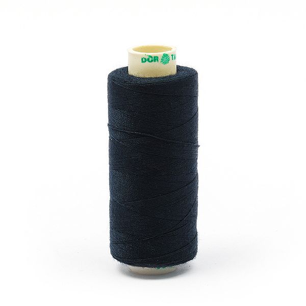 Нитки швейные бытовые Dor Tak 40/2, 366 м / 10 кат., 420 синий