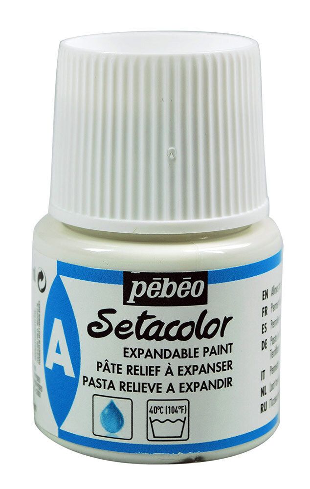 Объемная опухающая паста для ткани Pebeo Setacolor 45 мл 391016