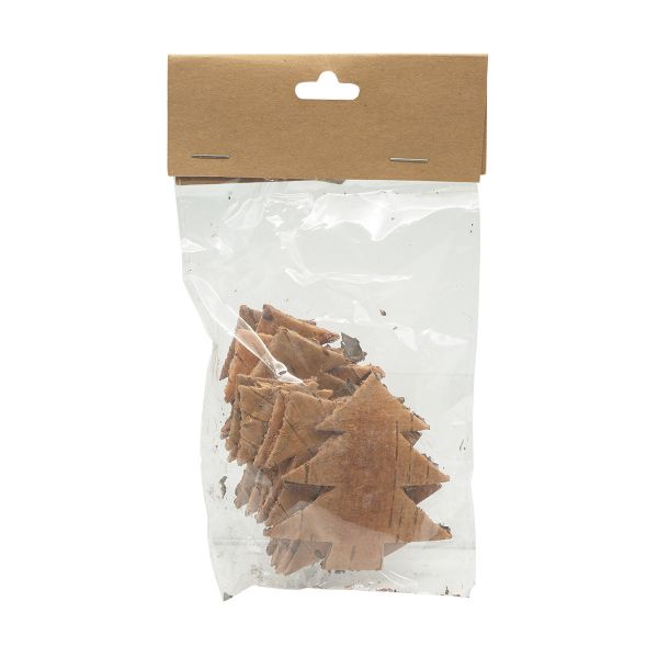 Декоративные элементы из коры дерева 