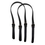 Ручка для сумки 63 см, 2 шт, №03 чёрный, Gamma HA-40