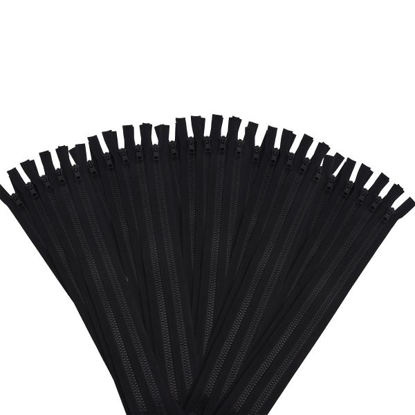 Молния трактор Arta Т6 (6 мм) 2 зам., разъем., 100 см, ОПТ. УП. 25 ШТ., 077 черный