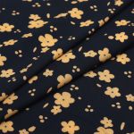 Штапель 110 г/м², шир.145 см, цв.с1 синий, 25м /TOS/