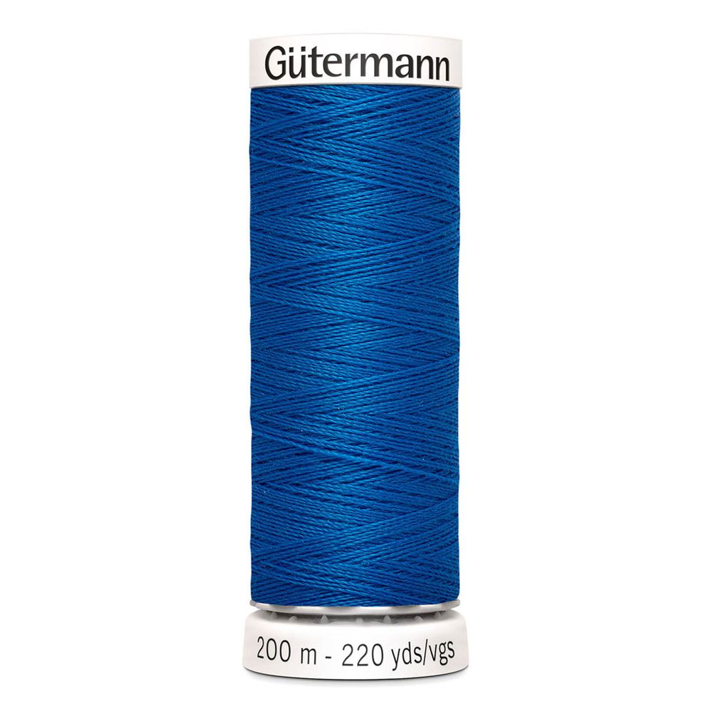 Нитки универсальные Gutermann Sew-all 100 (200 метров), 5 кат. | 322 синяя бирюза