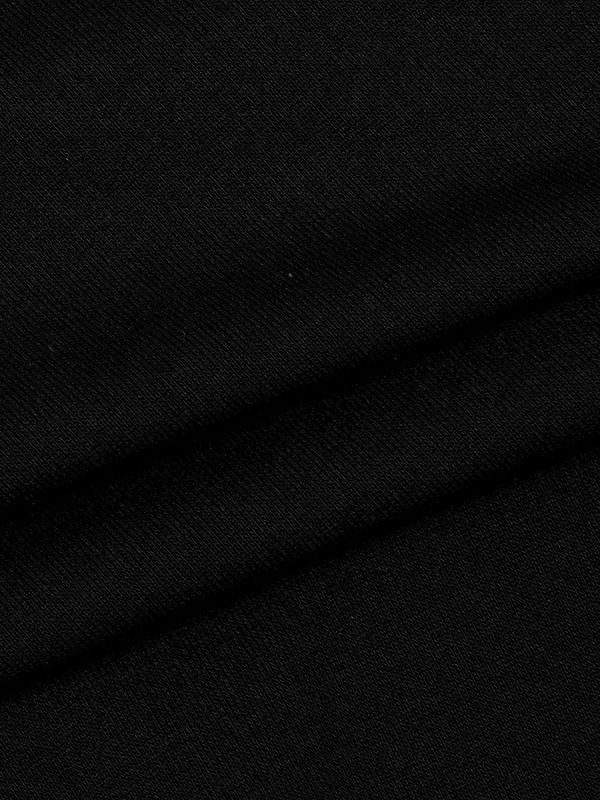 Футер 2-нитка петля поливискоза стрейч 220 г/м², 160 см / 3 метра, ФУТ2Х.TBY.ПЭ-ВИС.ЧЕР.3, цв.черный