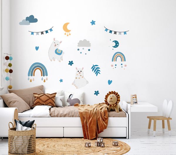 Набор интерьерных наклеек Мой друг альпака, Фрея ISRM-005