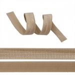 Резинка бельевая (окантовочная) блестящая 15.0 мм / 1000 метров, какао F294