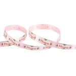 Лента атласная с рисунком 12.0 мм / 22.8 метров, D14/067 Мечты /св-розовый, Gamma ALP-124