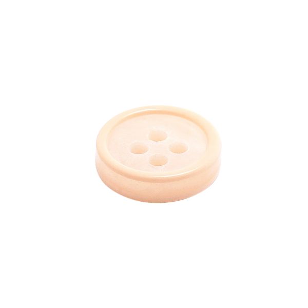 Пуговицы 4 прокола 18L (11мм), пластик (col.09 персиковый), CB_M-57, 72 шт