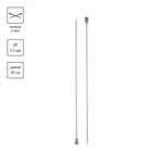 Спицы прямые металл ⌀3.5 мм, 35 см, с покрытием, Gamma KN2H