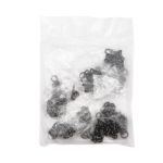 Вешалка-цепочка для одежды 100х5 мм, чер.никель, 10 шт