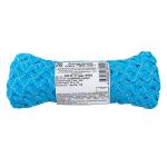 Тесьма отделочная зигзаг 9 мм, / 20 метров, голубой/под серебро, Blitz