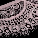 Кружево эластичное (стрейч) 60 мм / 13.71 метра, C344 пудровый