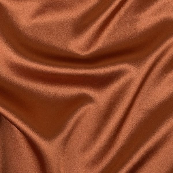 Ткань блузочная Poly satin 100 г/м², 100х145 см, 24 медный, Gamma PSS-001