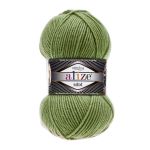 Пряжа Alize (Ализе) Superlana Midi / уп.5 мот. по 100 г, 170м, 620 оливковый А