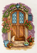 Алмазная (кристальная) мозаика Фрея, Лето у дверей, 35х50 см