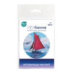 Игольница магнитная 5.6 см, №16 Алые паруса, Gamma BEM