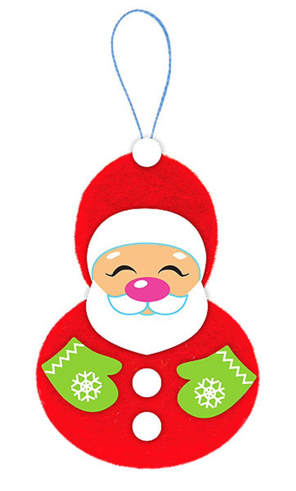 Набор для творчества Клевер, Дед Мороз, АФ 01-361