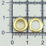 Люверсы металл ⌀_5.0 мм (внутр.), золото, 100 шт, BIG