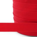 Косая бейка трикотажная 15 мм / 132±1 метра, 0511-0071, C820 красный