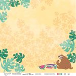 Бумага для скрапбукинга Ешь. Люби. Спи 190 г/м², 30.5х30.5 см, 10 шт, 6, Mr.Painter PSR 190501