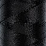 Нитки обувные капрон 30К 100% полиамид 200 м, 5 шт, 02 черный
