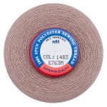Нитки швейные Euron mH 40/2, 5000 ярд, 1483 какао, 1 катушка