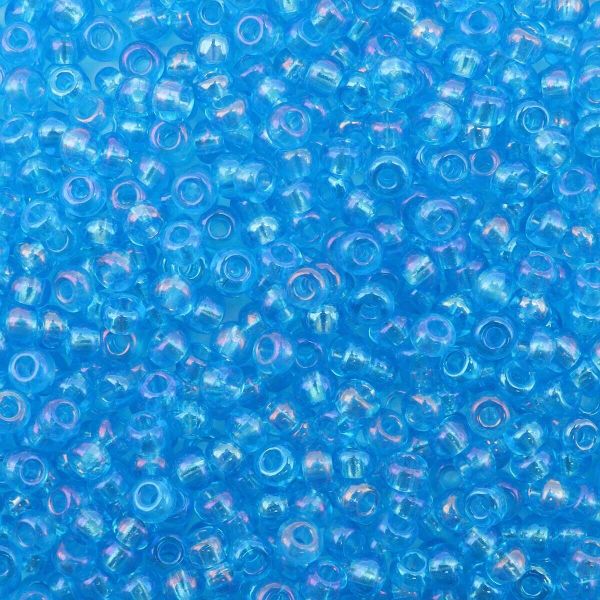 Бисер Preciosa прозрачный радужный 10/0 (61030), круг.отв., 500гр