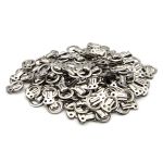 Кольцо ковровое ⌀15 мм, h25 мм, с подвеской (С39 никель), С-21, с-39, 100 шт