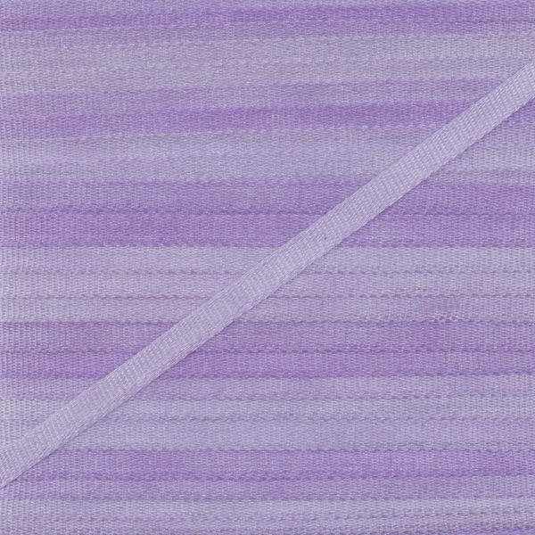 Лента (тесьма) шелковая 2.0 мм / 45.5±0.5 метров, M001 св.сиреневый/сиреневый, Gamma SRM-2