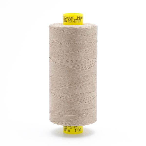 Нитка универсальная Gutermann Mara 120/2, 1000 м, 700207, 131 бледно-бежевый, 1 катушка