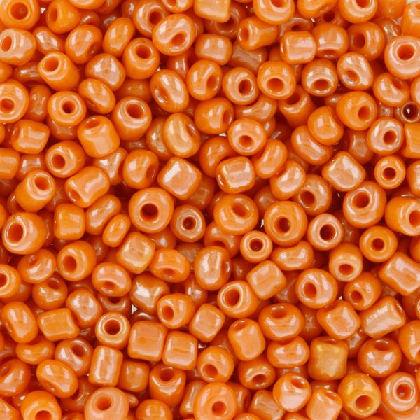 Бисер Zlatka 11/0 (2.1 мм), 100 г (10х10 г), №0130 т.оранжевый, GR