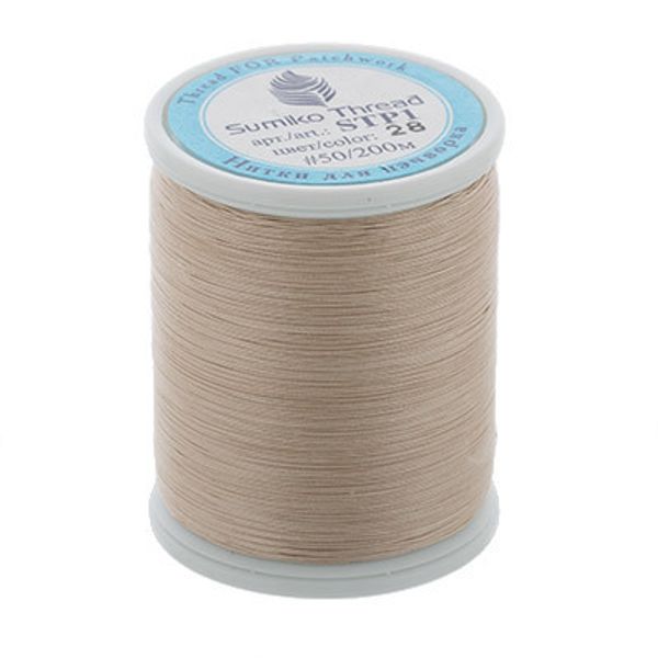 Нитки для пэчворка SumikoThread 200 м, (219 ярд), 28 бежевый