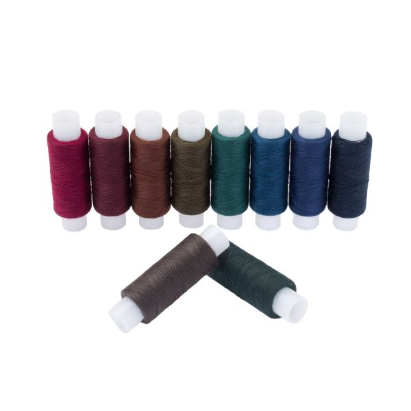 Швейные нитки (набор) 50/2, 10 кат. по 200 метров, ассорти №18, Astra&Craft