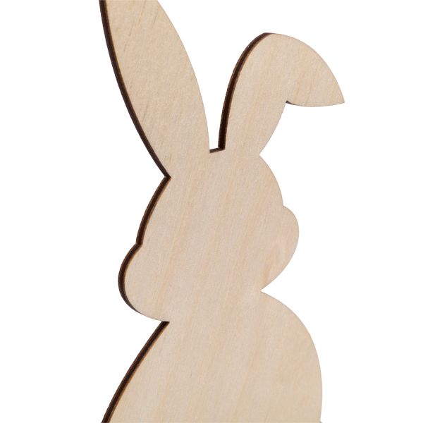 Заготовка из фанеры Заготовка на подставке 26х20.9х0.3 см, Заяц, Mr.Carving, БА-75