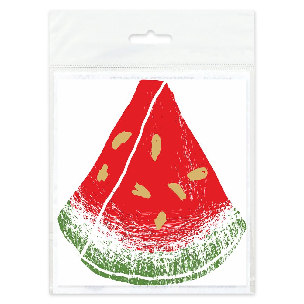 Термоаппликация Gamma Термотрансфер M №06, 1 шт, M-621 Долька арбуза 11х12 см