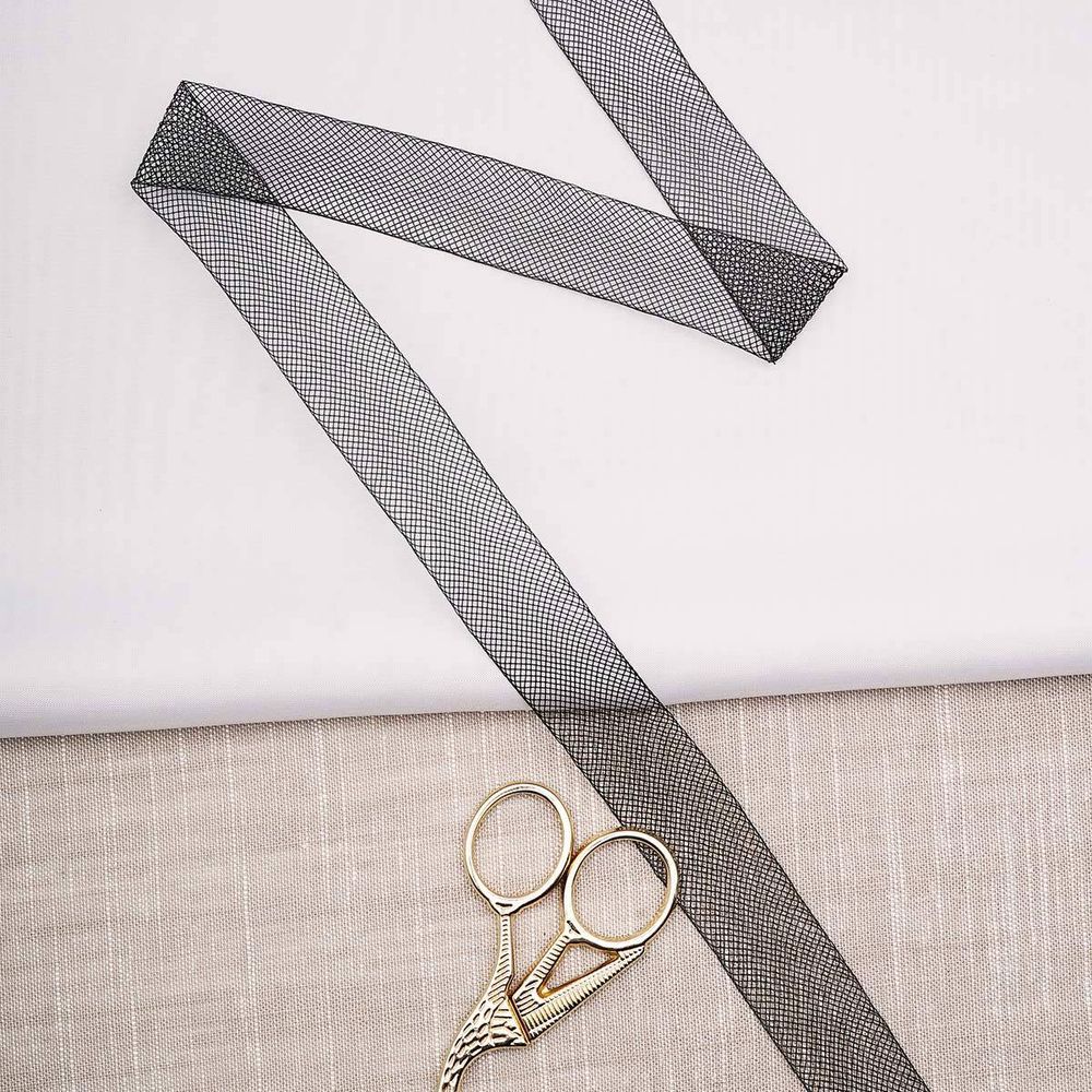 Кринолин мягкий 20.0 мм / 13.72 метра, черный, 3AR3069