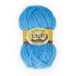 Пряжа Adelia Brilliant / уп.10 мот. по 50г, 90м, 40 яр.голубой
