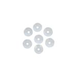 Пайетки граненые 6 мм, упак. 10 гр, Астра, L010 белый матовый, уп.10 шт