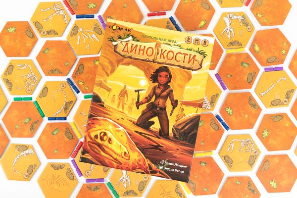Игра настольная Динокости, Эврикус PG-17353