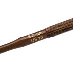 Набор съемных спиц Knit Pro Ginger Cubics, 13см, 7пар (4-8мм), ламинированная береза