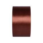 Лента атласная 1-сторонняя 50.0 мм / 33±2 метра, 100 т.коричневый, Gamma