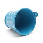 Ведро в горошек 6х5,3см (голубой), AR004-1