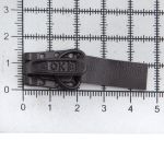 Крючок шубный PQ 45 мм, т.коричневый, PQ5204, 5 шт