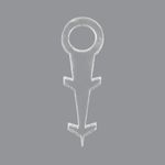 Заготовка из пенопласта Крепление для, акрил 3 см, 10 шт, 01 Love2Art, DPL-10 Love2art