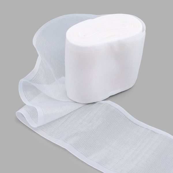 Лента для бантов (капрон) _8 см, 25 м (белый) С3501